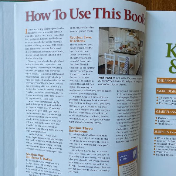 Home Depot Kitchens & Baths 1-2-3 Book - Picture 6 of 10